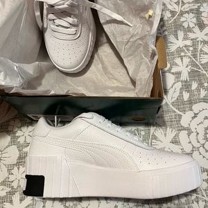 Puma Cali Wedge Tennis Shoe